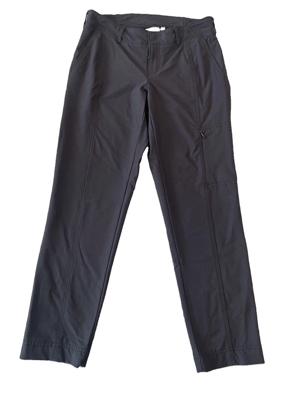 Athleta Black Low Rise Cropped Pants Size 2 Outdoors Hiking
